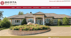 Desktop Screenshot of bertarealestate.com